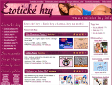 Tablet Screenshot of eroticke-hry.info